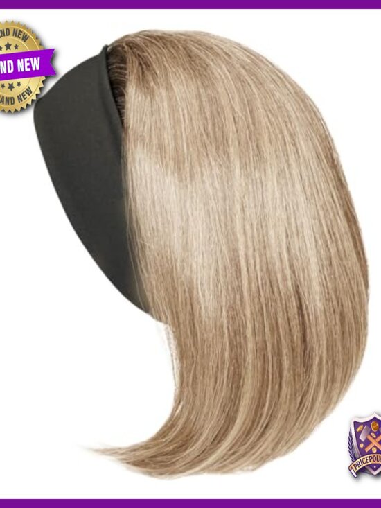 Classic Bob Headband Wig, Heat-Friendly Synthetic, Easy Wear, 14\